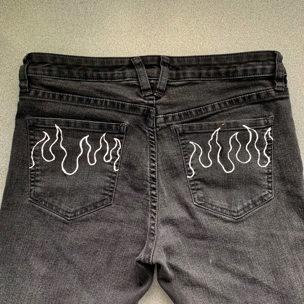 Hand Painted Volcom Jeans